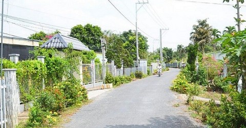 xa an huu phan dau tro thanh thi tran