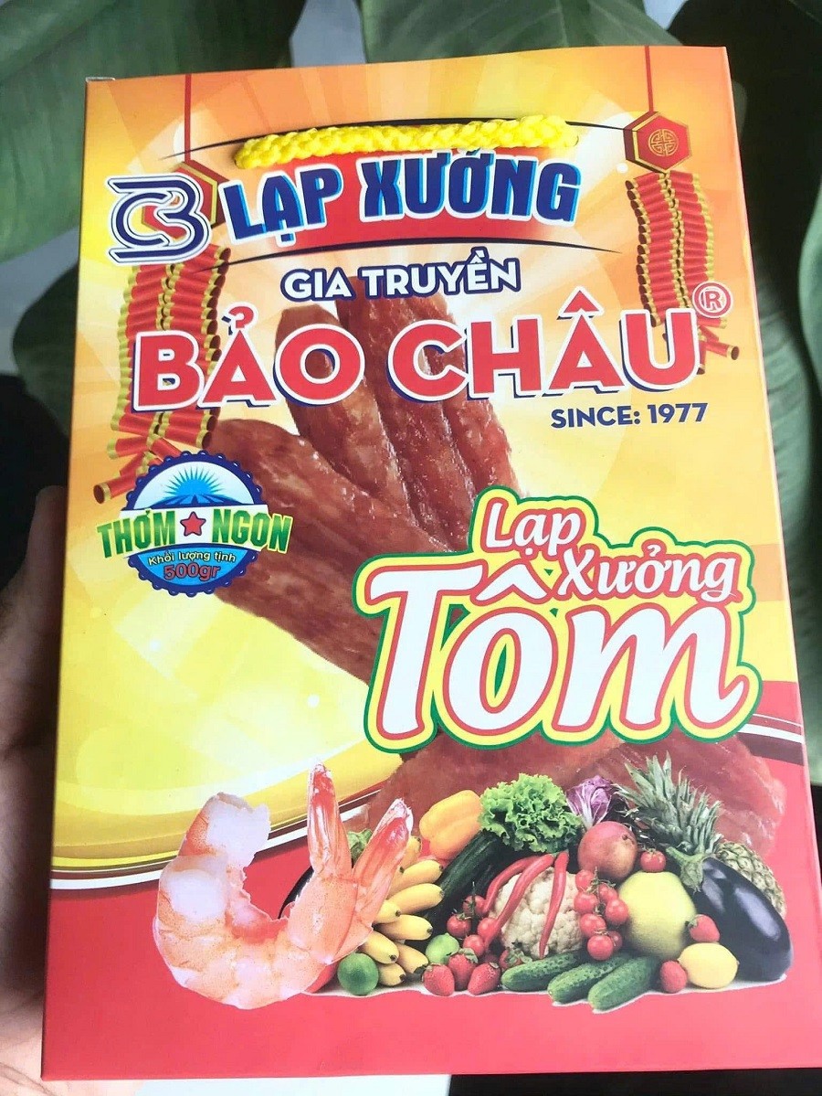 Lạp xưởng Bảo Châu sản phẩm OCOP 4 sao