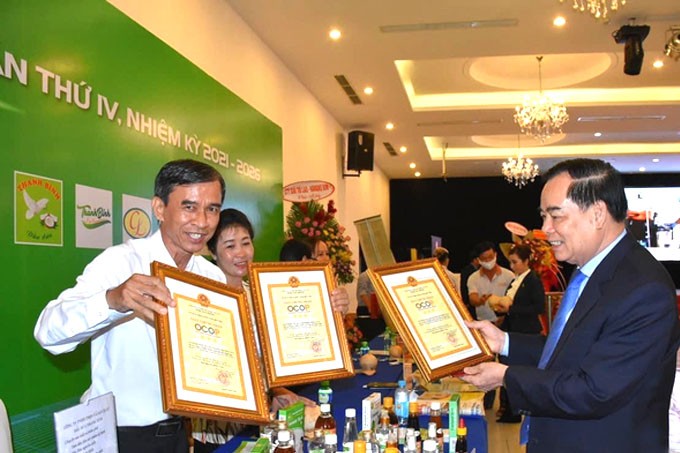 Ben Tre OCOP products are promoted at major conferences and  events across the country.