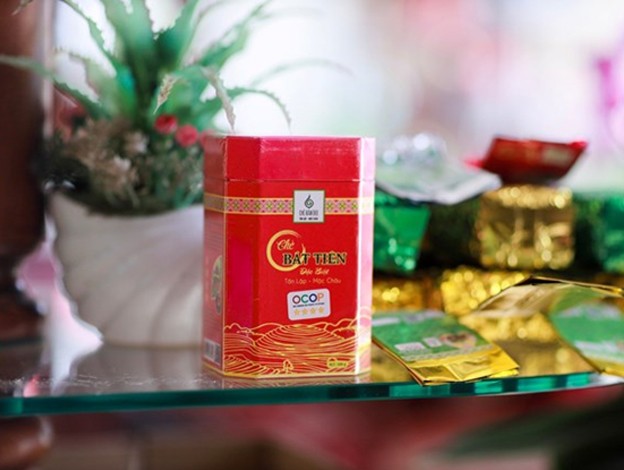 Sản phẩm chè Bát Tiên được chứng nhận OCOP 4 sao của  HTX sản xuất kinh doanh chè Tân Lập.  Sản phẩm chè Bát Tiên được chứng nhận OCOP 4 sao của  HTX sản xuất kinh doanh chè Tân Lập.