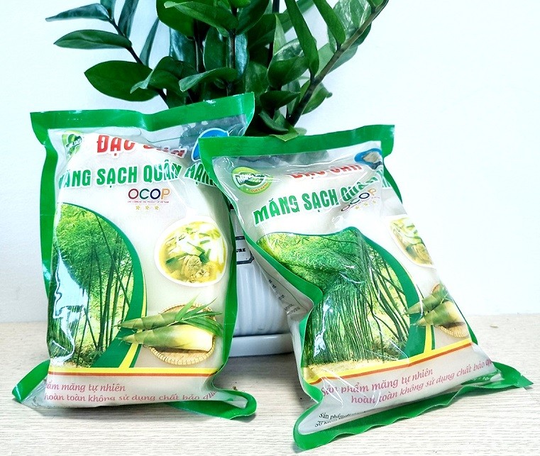 Sản phẩm măng tươi sạch Hạnh Quân OCOP 3 sao - anh Nguyễn Xuân Quân Cao Viên, Thanh Oai, (Hà Nội) Sản phẩm măng tươi sạch Hạnh Quân OCOP 3 sao - anh Nguyễn Xuân Quân Cao Viên, Thanh Oai, (Hà Nội)