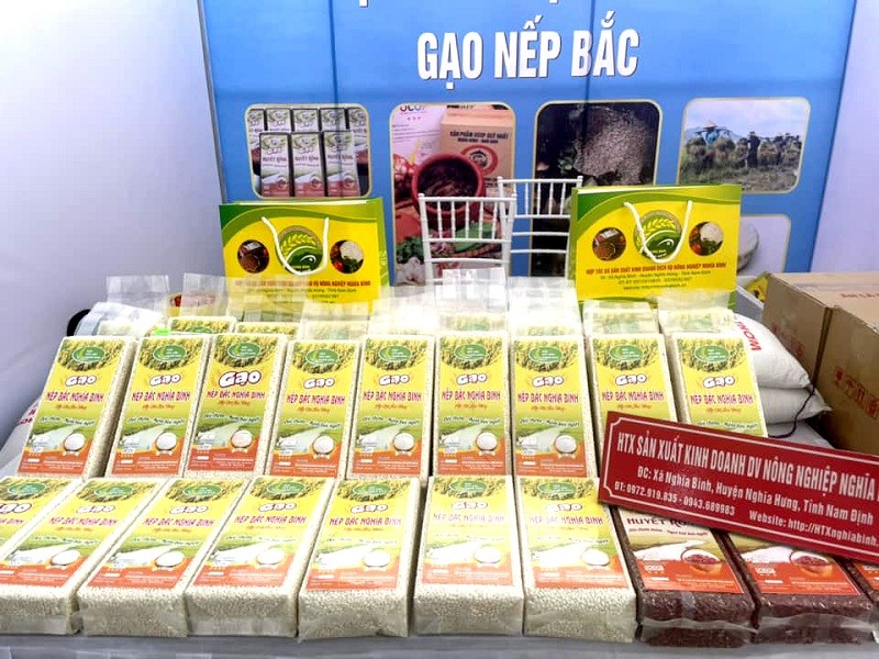 Gạo nếp Bắc Nghĩa Bình khẳng định thương hiệu trên thị trường