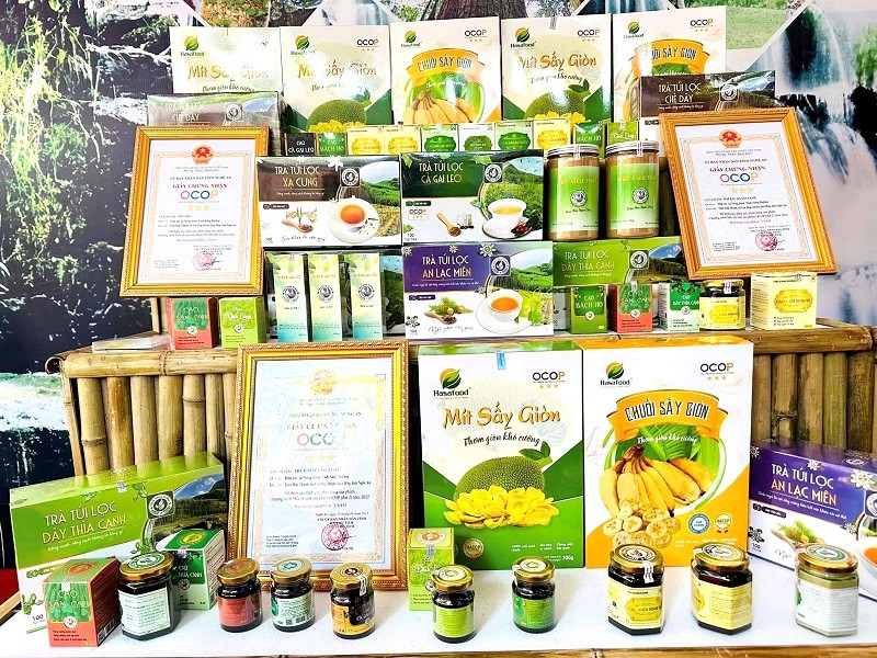 Sản phẩm OCOP Nghệ An sản xuất tại huyện Quỳ Hợp.