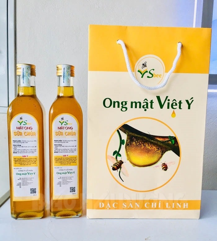 Công ty CP Ong mật Việt Ý có nhiều sản phẩm OCOP nhất Chí Linh