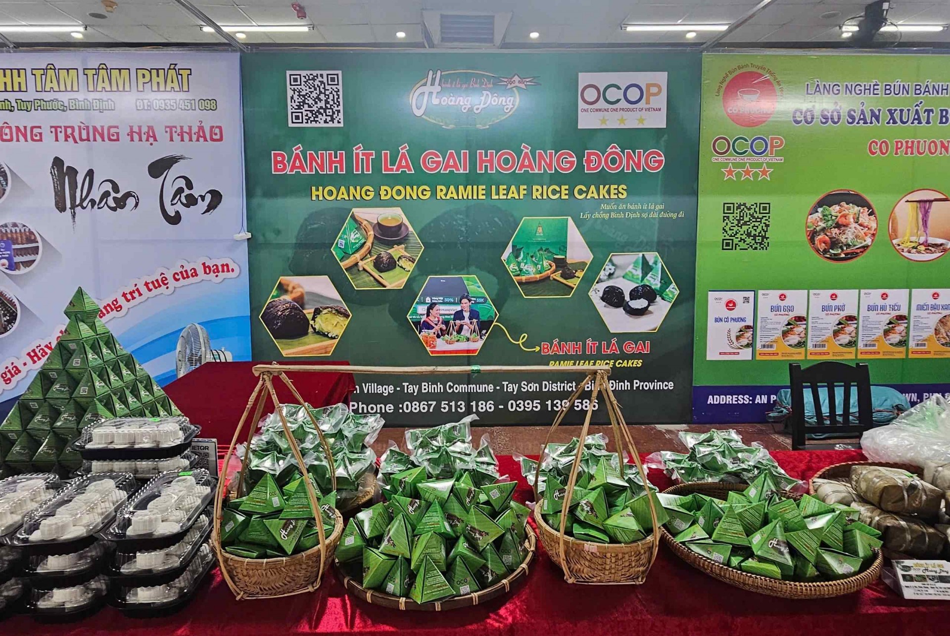 Trưng bày, giới thiệu, kết nối tiêu thụ sản phẩm OCOP tại Trung tâm thương mại Quy Nhơn