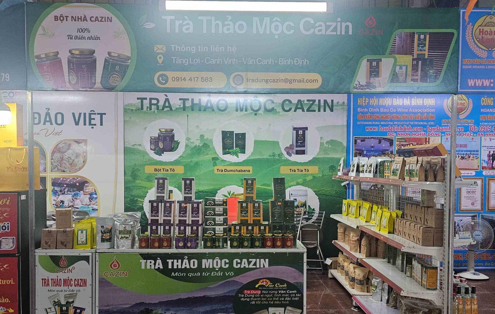 Trưng bày, giới thiệu, kết nối tiêu thụ sản phẩm OCOP tại Trung tâm thương mại Quy Nhơn