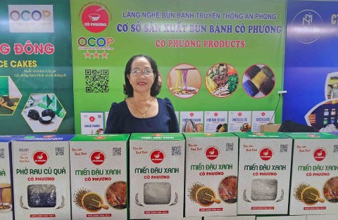 Trưng bày, giới thiệu, kết nối tiêu thụ sản phẩm OCOP tại Trung tâm thương mại Quy Nhơn