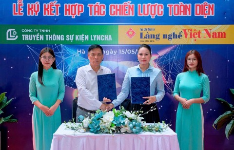 le ky ket hop tac chien luoc toan dien giua cong ty tnhh truyen thong su kien lyncha va tap chi lang nghe viet nam