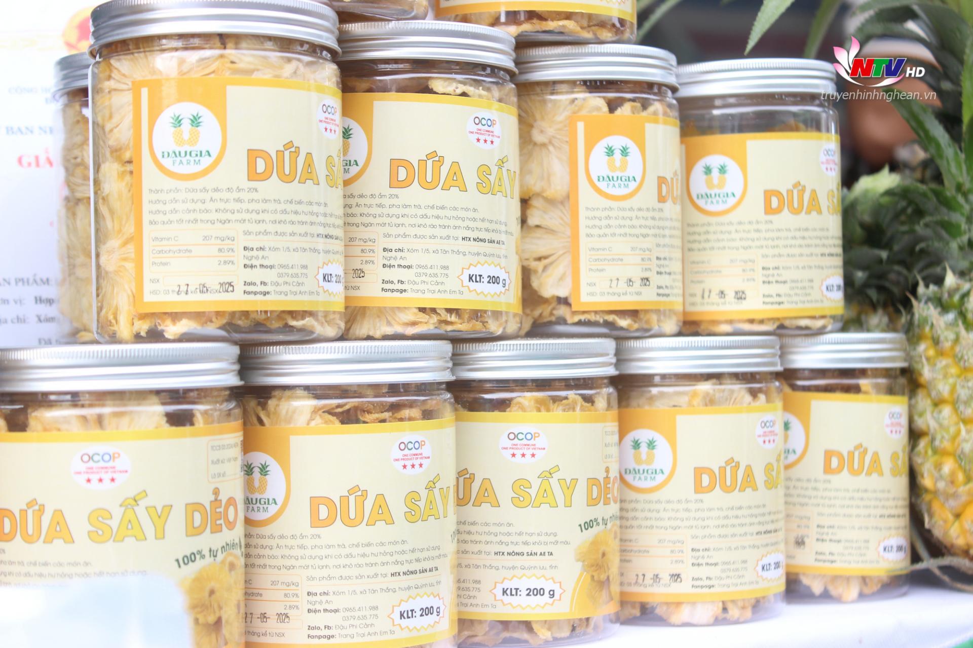 Đặc sản Nghệ An góp mặt tại hội chợ OCOP Đồng bằng sông Hồng