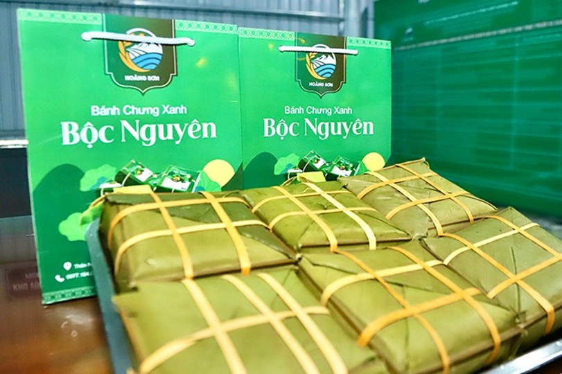 Hà Tĩnh: Bánh chưng xanh Bộc Nguyên Sản phẩm OCOP 3 sao