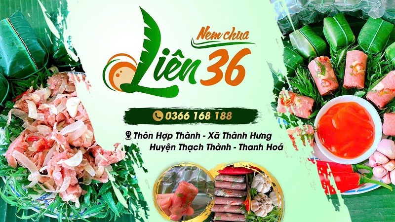 “Nem chua Liên 36”- Đậm đà hương vị xứ Thanh “Nem chua Liên 36”- Đậm đà hương vị xứ Thanh