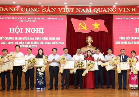 thanh hoa chuong trinh mtqg xay dung nong thon moi can duoc trien khai dong bo phu hop thuc te tung vung mien
