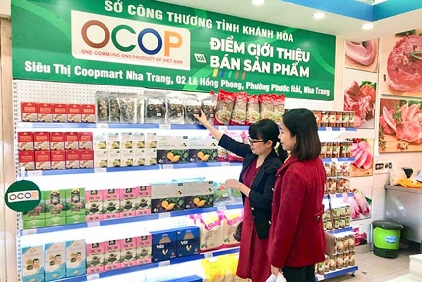 Nhiều địa phương đẩy mạnh việc đưa các sản phẩm OCOP vào hệ thống siêu thị để tạo thêm cơ hội giới thiệu sản phẩm đến tay người tiêu dùng. 