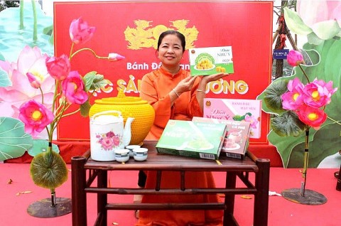 banh dau xanh nhu y san pham ocop vi xua suc song moi