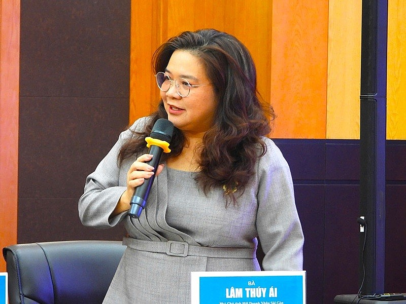 Bà Lâm Thúy Ái, Tổng Giám đốc Mebi Farm, Phó Chủ tịch Hội Doanh nhân Sài Gòn cho biết, thời gian gần đây đã tiếp nhận, hỗ trợ nhiều trường hợp hội viên gặp rắc rối vì bị mạo nhận thương hiệu