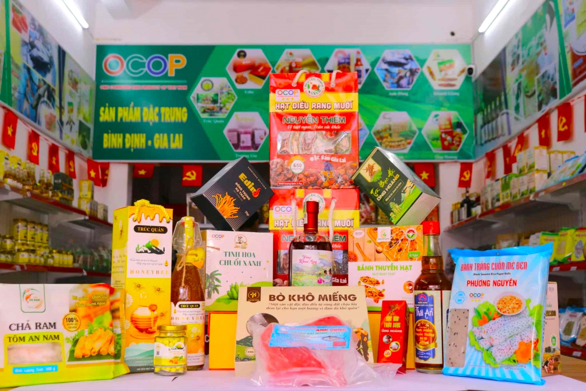Sắp khai trương cửa hàng sản phẩm OCOP đặc trưng Bình Định – Gia Lai
