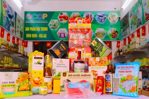 Sắp khai trương cửa hàng sản phẩm OCOP đặc trưng Bình Định – Gia Lai