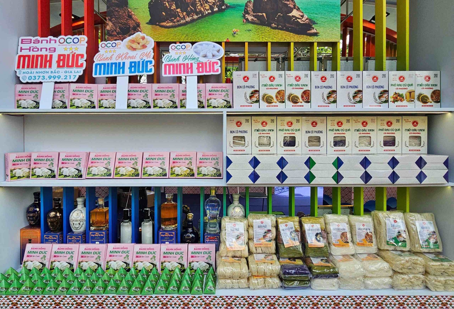 Triển lãm sản phẩm OCOP tạo điểm nhấn chào mừng Đại hội Đảng bộ tỉnh Gia Lai lần thứ I