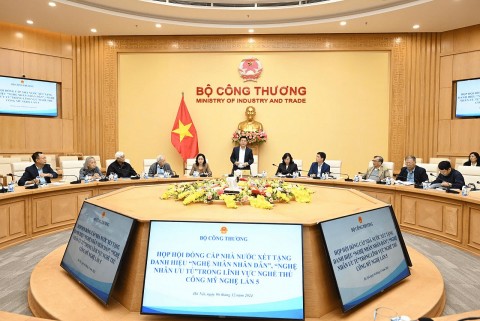 thanh lap hoi dong cap nha nuoc xet tang danh hieu nghe nhan nhan dan nghe nhan uu tu nghe thu cong my nghe