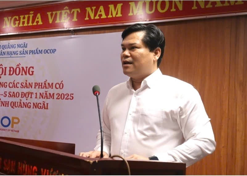 Quảng Ngãi đánh giá, phân hạng sản phẩm OCOP đợt I năm 2025