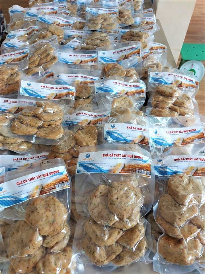 Chả cá thát lát Huệ Dương: sản phẩm tiềm năng OCOP 4 sao của Hà Nội Chả cá thát lát Huệ Dương: sản phẩm tiềm năng OCOP 4 sao của Hà Nội