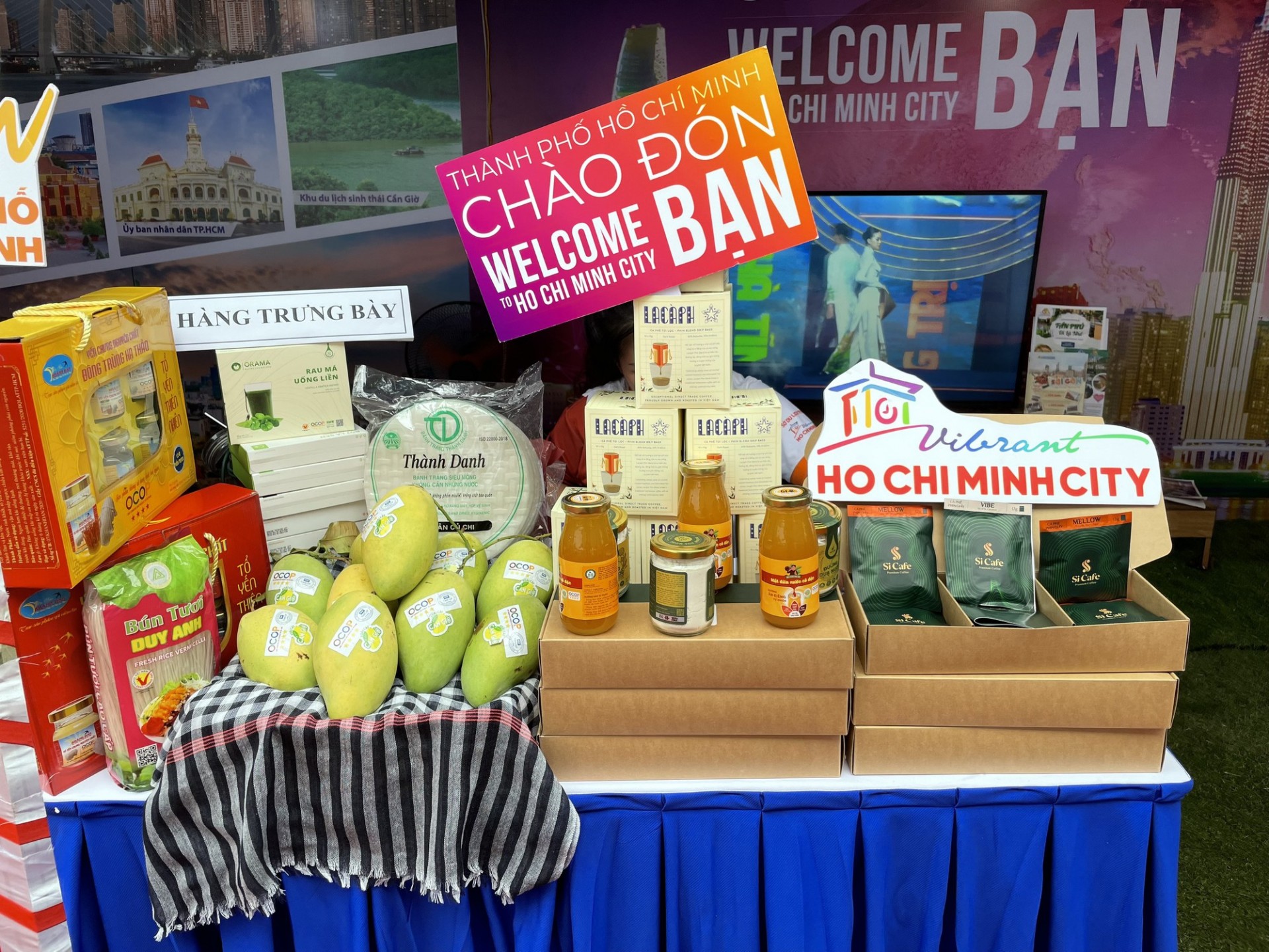 Đa dạng sản phẩm OCOP tại sự kiện cuối năm ở TP Hồ Chí Minh
