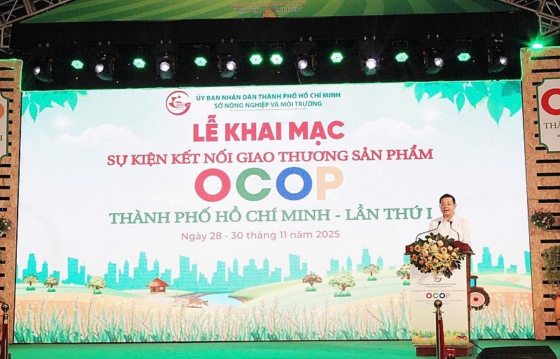 Ông Nguyễn Toàn Thắng, Giám đốc Sở Nông nghiệp và Môi trường TP. HCM khẳng định, OCOP là nhiệm vụ trọng tâm của Chương trình xây dựng nông thôn mới