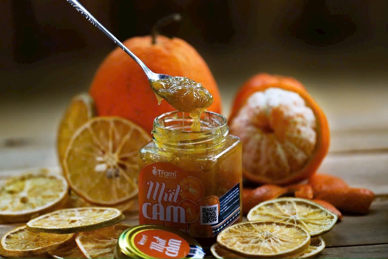 Mứt cam 3T Farm: Giữ trọn tinh hoa từ đất cam Cao Phong Mứt cam 3T Farm: Giữ trọn tinh hoa từ đất cam Cao Phong