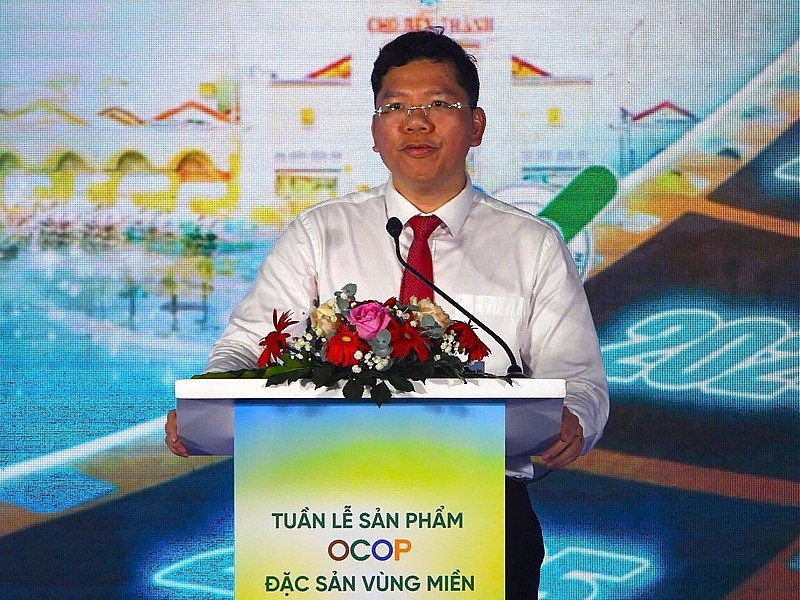 Ông Hoàng Nguyên Dinh, Phó Chủ tịch UBND TP. HCM phát biểu tại lễ khai mạc