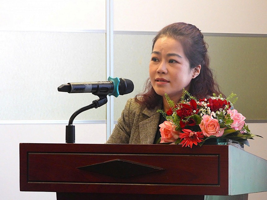 Bà Nguyễn Thị Thu Phương, Phó Giám đốc QUATEST 4 nhấn mạnh, sản xuất xanh, phát triển bền vững trở thành yêu cầu bắt buộc để doanh nghiệp tồn tại