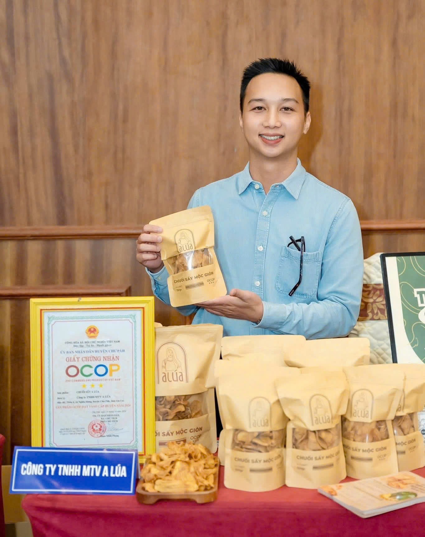 Chuối sấy A Lúa và hành trình đạt chất lượng OCOP