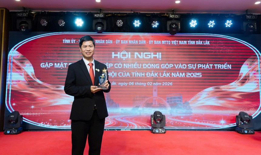 Đắk Lắk vinh danh những doanh nghiệp tiêu biểu năm 2025