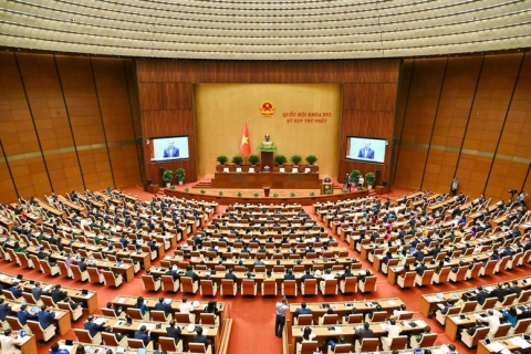 thong cao bao chi ve ngay lam viec dau tien cua ky hop thu nhat quoc hoi khoa xvi