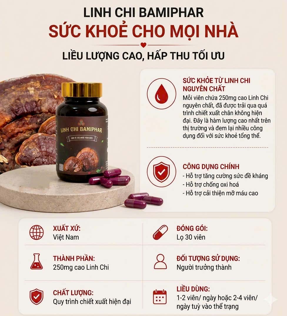 Linh Chi Bamiphar - khát vọng vươn tầm quốc tế từ tinh hoa dược liệu Việt.