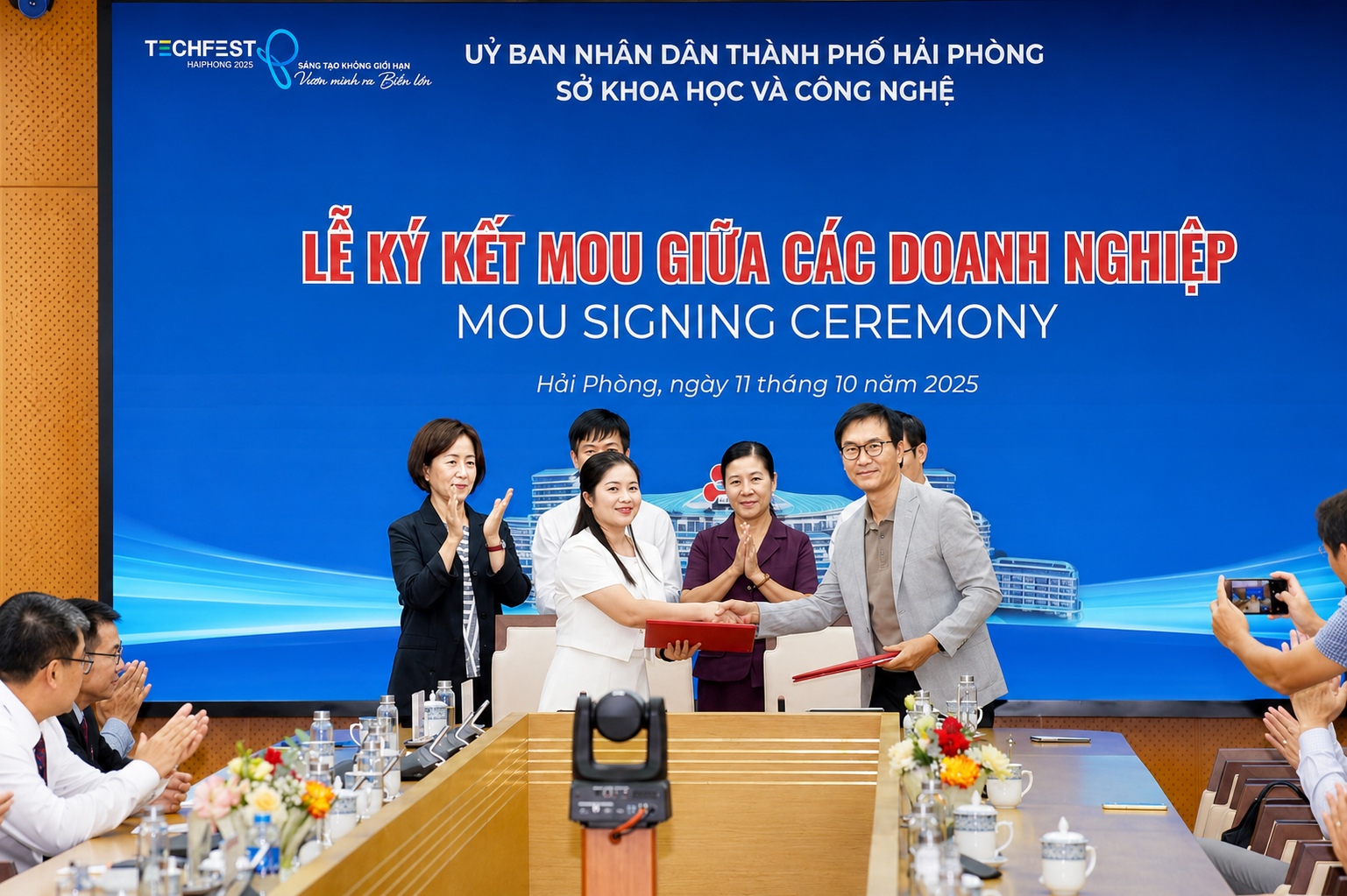 Đại diện Công ty CP Dược liệu Ba Miền tham gia hoạt động kết nối, hợp tác tại Diễn đàn Khoa học Công nghệ và Đổi mới Sáng tạo Việt Nam - Hàn Quốc 2026