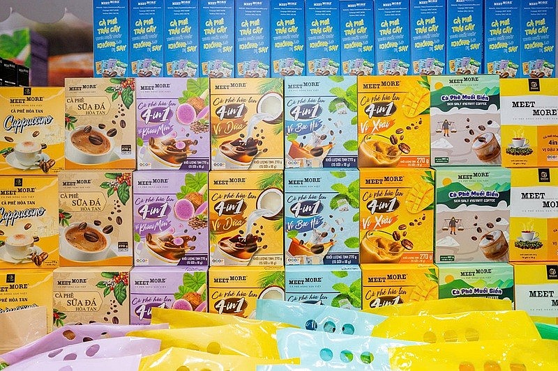 Những sản phẩm cà phê trái cây từ thương hiệu “Meet More” đạt chứng nhận OCOP 4 sao tại TP. HCM