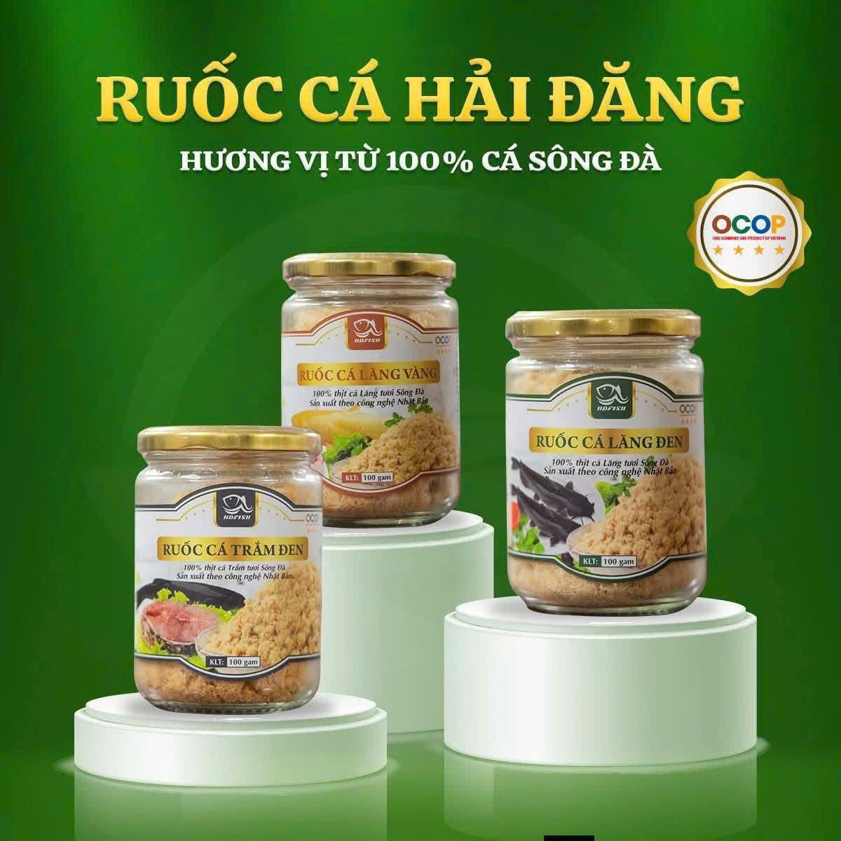 Giữ vị ngọt sông Đà trong từng sợi ruốc cá OCOP Giữ vị ngọt sông Đà trong từng sợi ruốc cá OCOP