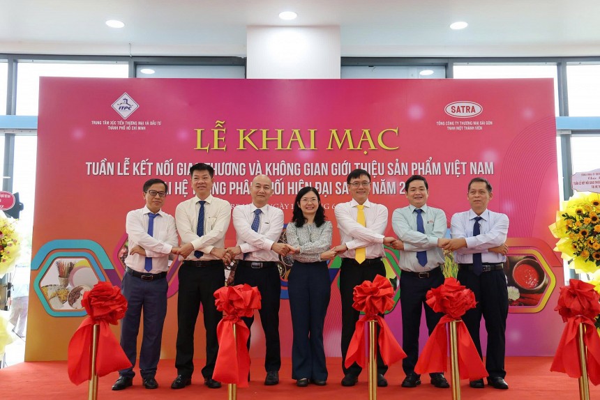 Chương trình “Tuần lễ kết nối giao thương và không gian giới thiệu sản phẩm Việt Nam” diễn ra tại hệ thống phân phối SATRA, từ ngày 18 - 22/6/2026