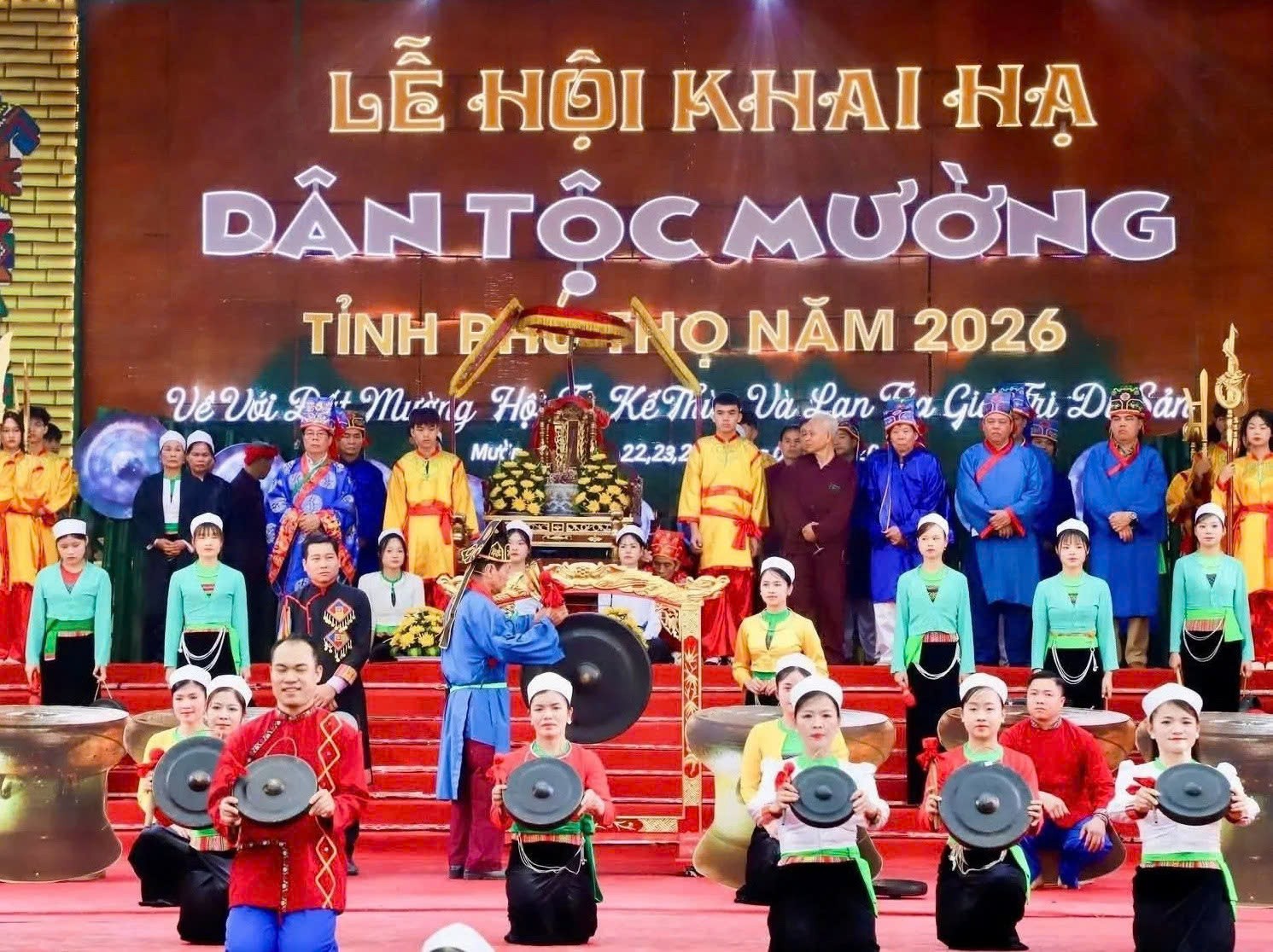 Tiếng chiêng đánh thức hồn Mường