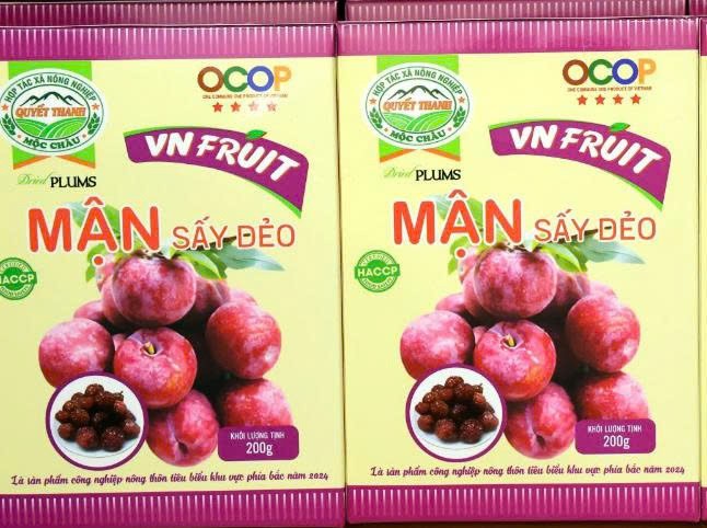 7 sản phẩm OCOP từ một HTX: Công nghệ sấy dẻo của Quyết Thanh Mộc Châu
