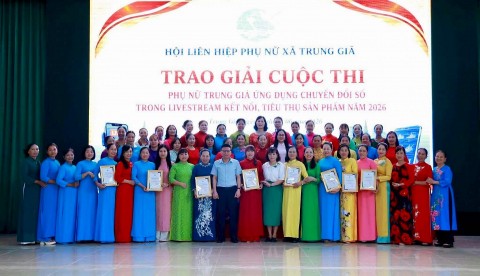 hoi lhpn xa trung gia tap huan nghiep vu cong tac hoi va trao giai cuoc thi ung dung chuyen doi so nam 2026