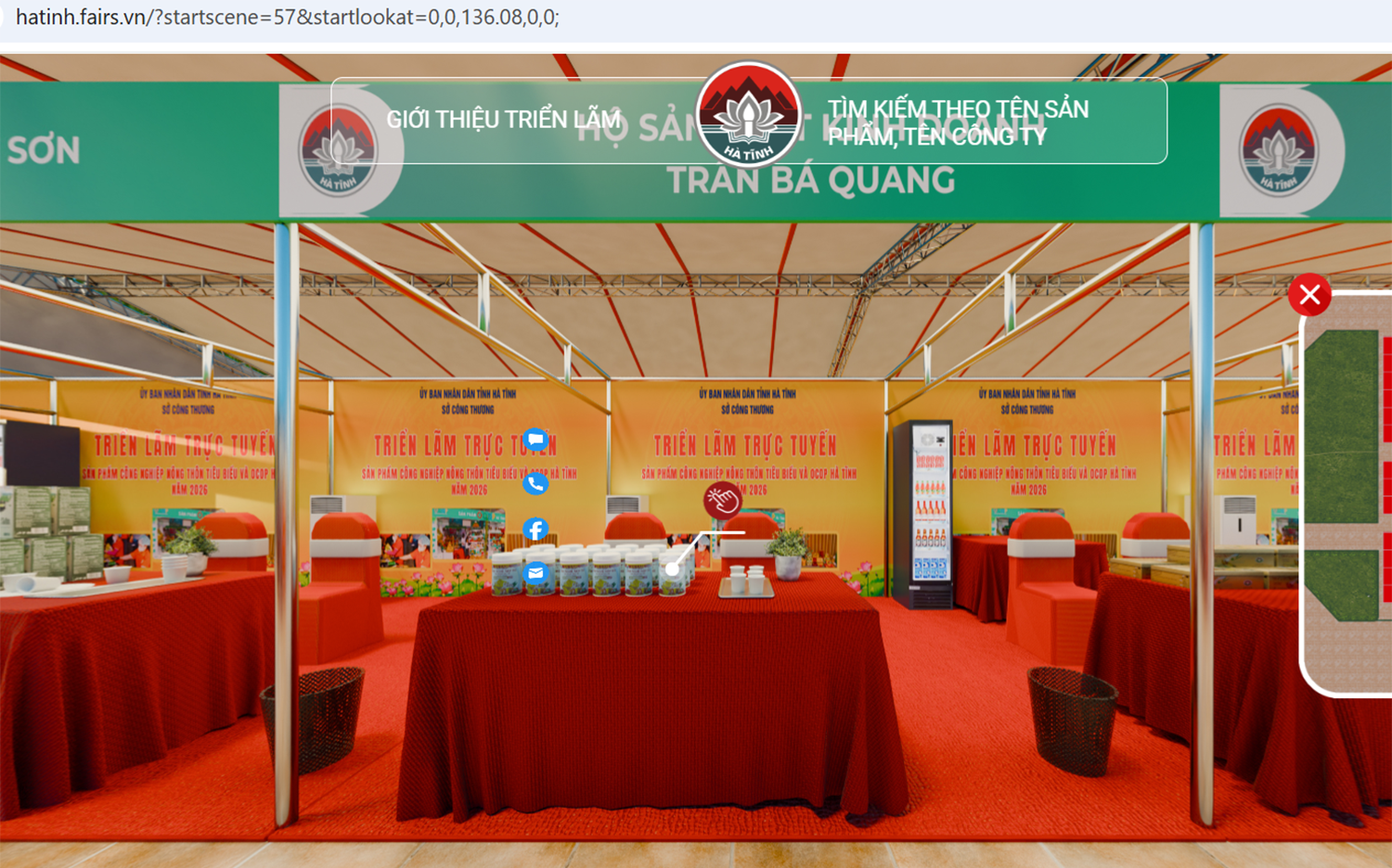 131 sản phẩm OCOP và đặc sản Hà Tĩnh lên triển lãm số, mở rộng cơ hội kết nối thị trường