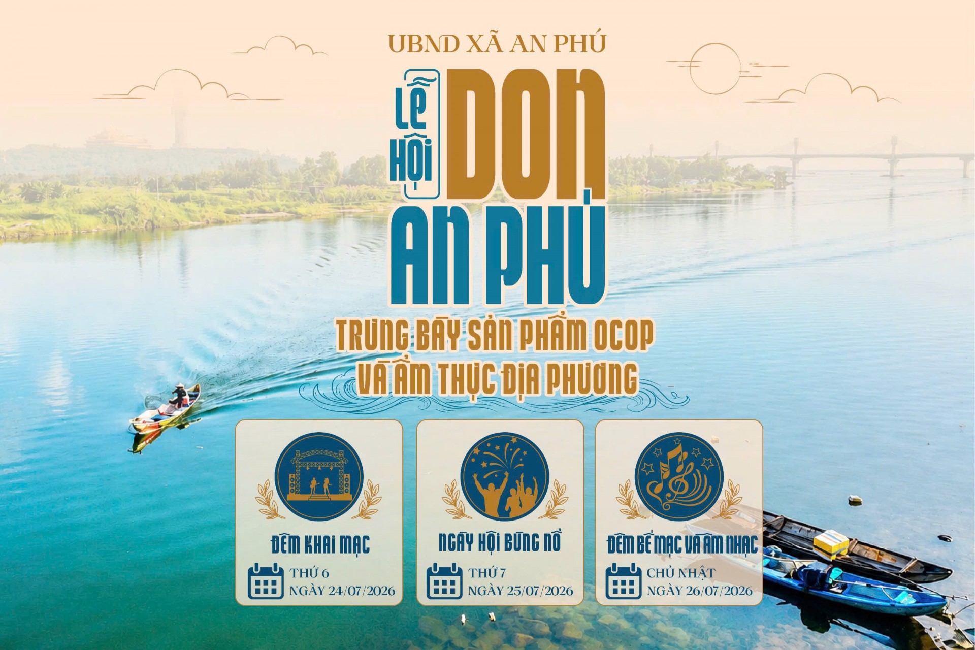 Lễ hội Don An Phú quảng bá đặc sản và sản phẩm OCOP Quảng Ngãi