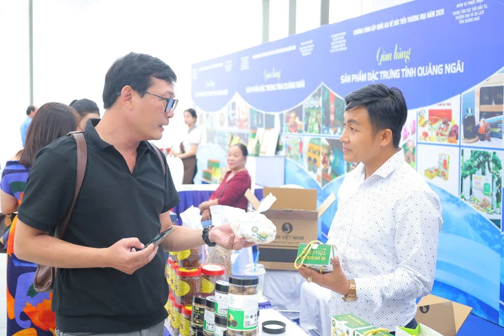 Quảng Ngãi tăng cường kết nối giao thương, tạo động lực mở rộng thị trường cho sản phẩm địa phương Quảng Ngãi tăng cường kết nối giao thương, tạo động lực mở rộng thị trường cho sản phẩm địa phương