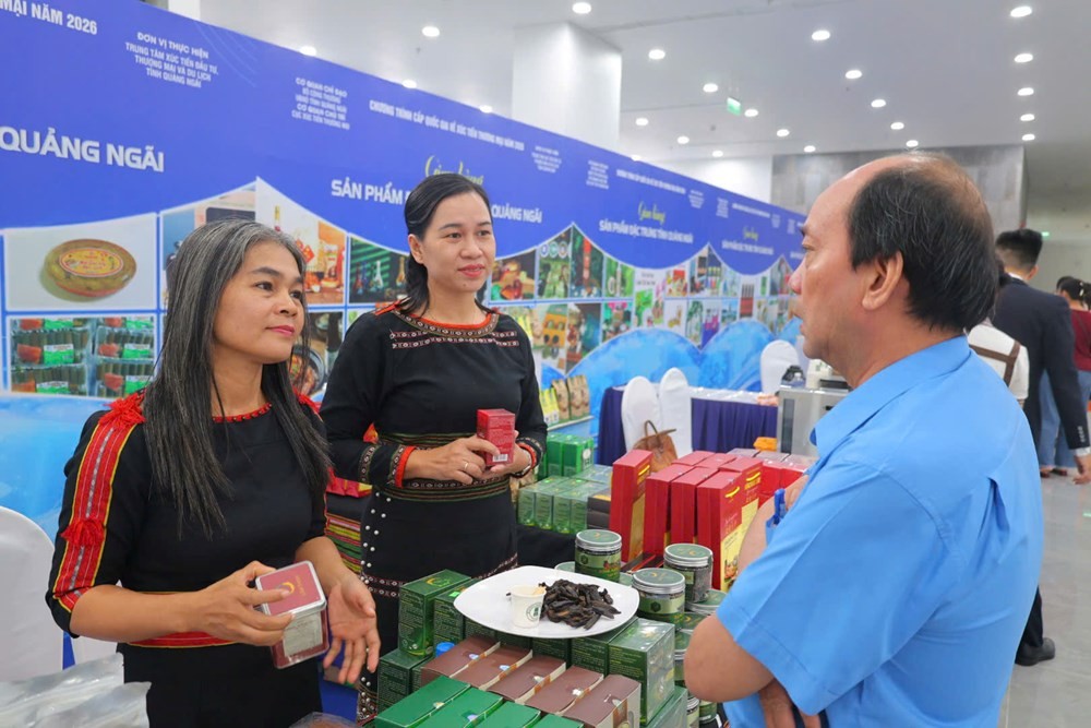 Quảng Ngãi tăng cường kết nối giao thương, tạo động lực mở rộng thị trường cho sản phẩm địa phương Quảng Ngãi tăng cường kết nối giao thương, tạo động lực mở rộng thị trường cho sản phẩm địa phương