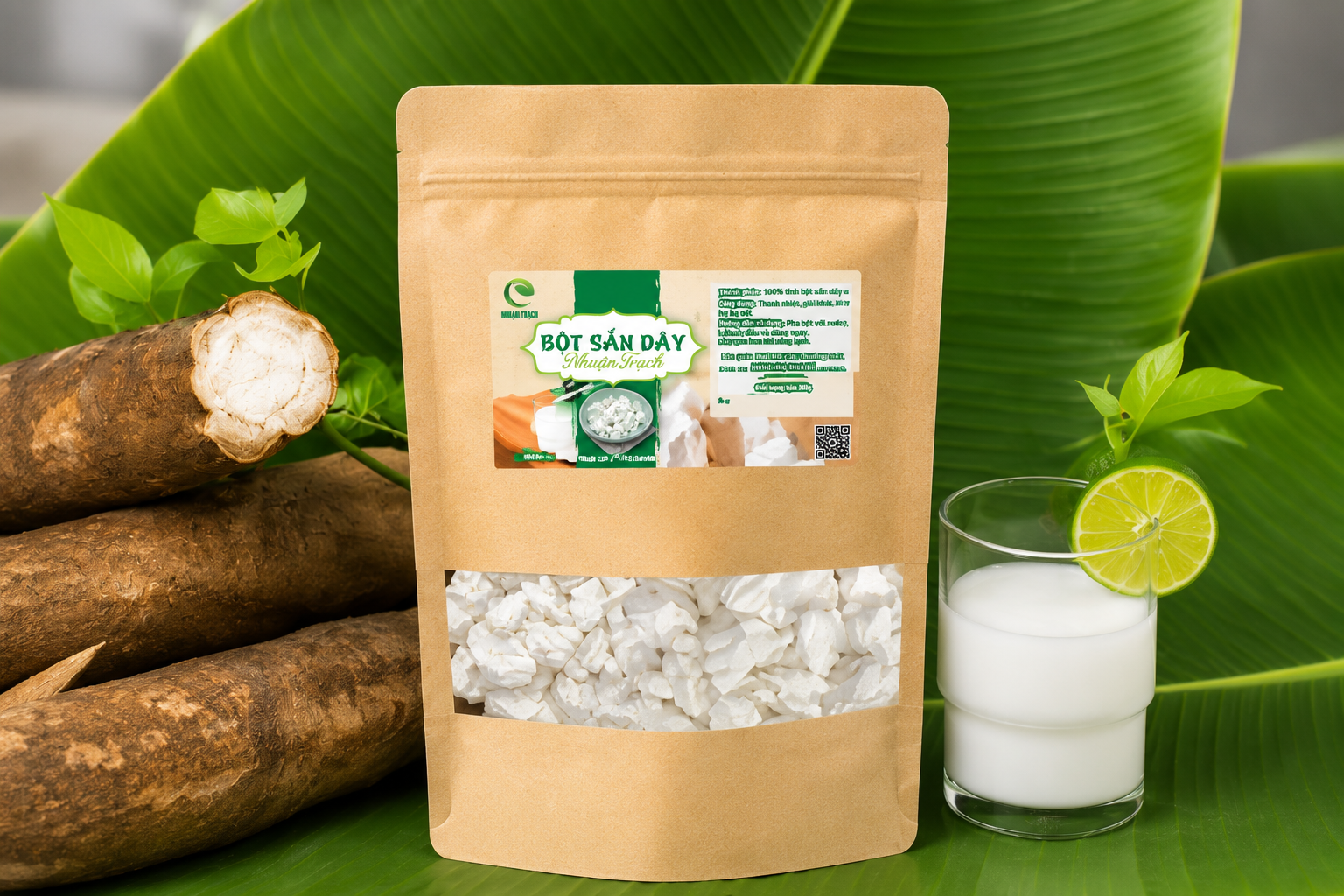 Hành trình “kết tinh” bột sắn dây Nhuận Trạch
