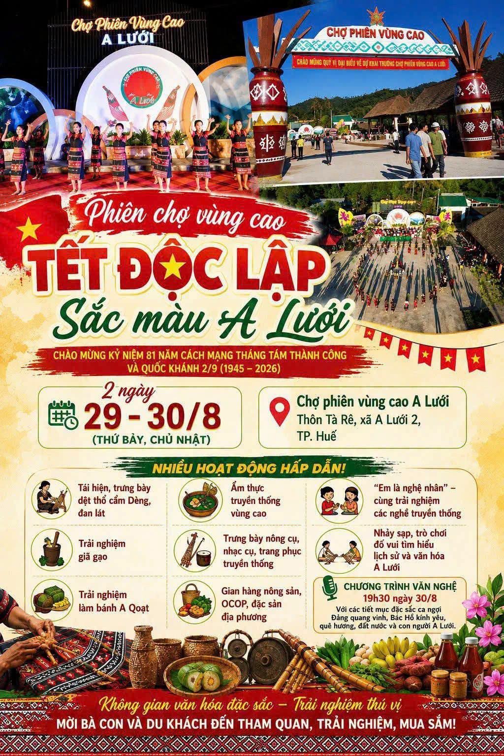 Tết Độc lập giữa đại ngàn A Lưới