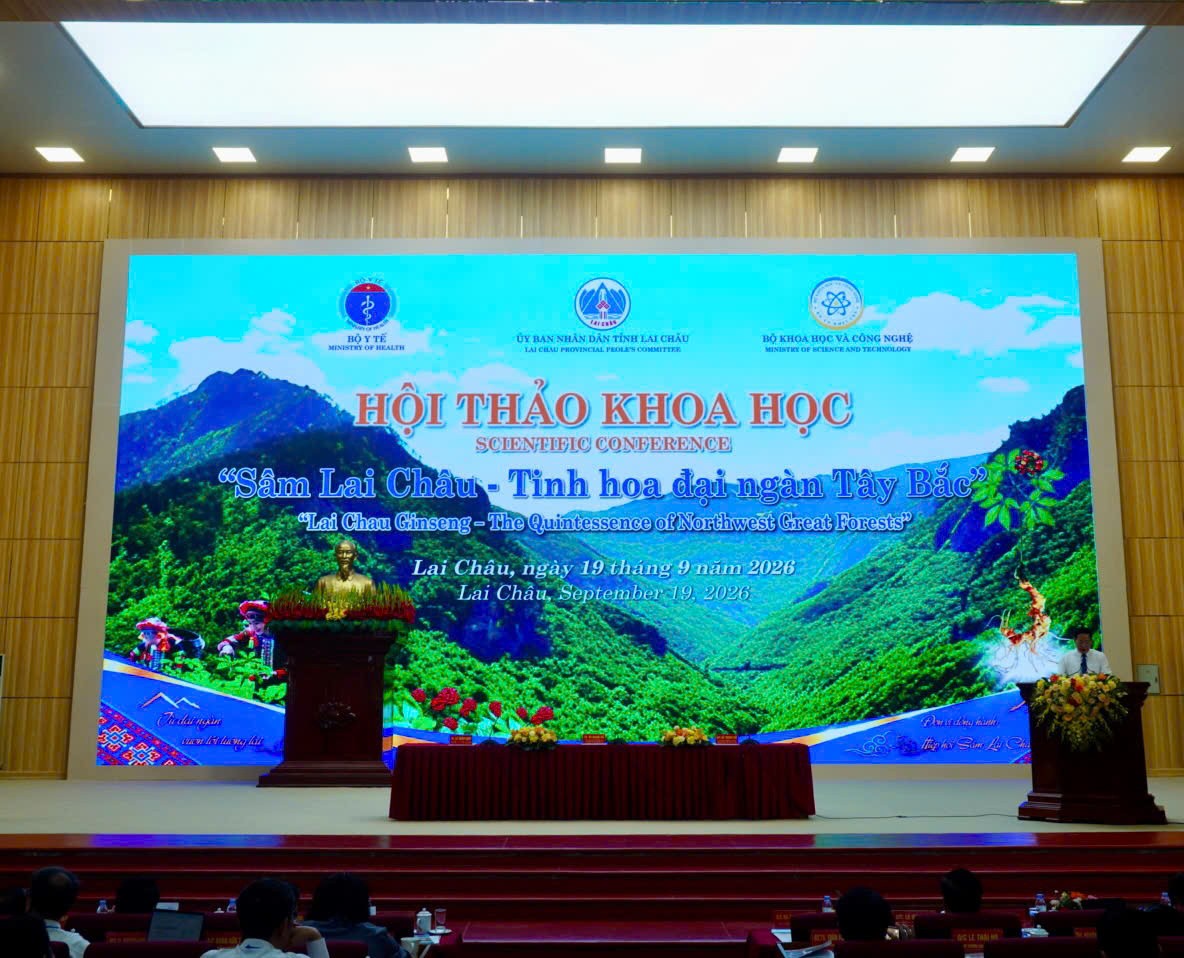 Hội thảo khoa học “Sâm Lai Châu - Tinh hoa đại ngàn Tây Bắc”