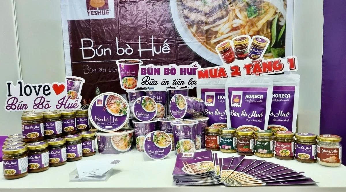 Từ tô bún bò Huế đến sản phẩm OCOP 5 sao Từ tô bún bò Huế đến sản phẩm OCOP 5 sao