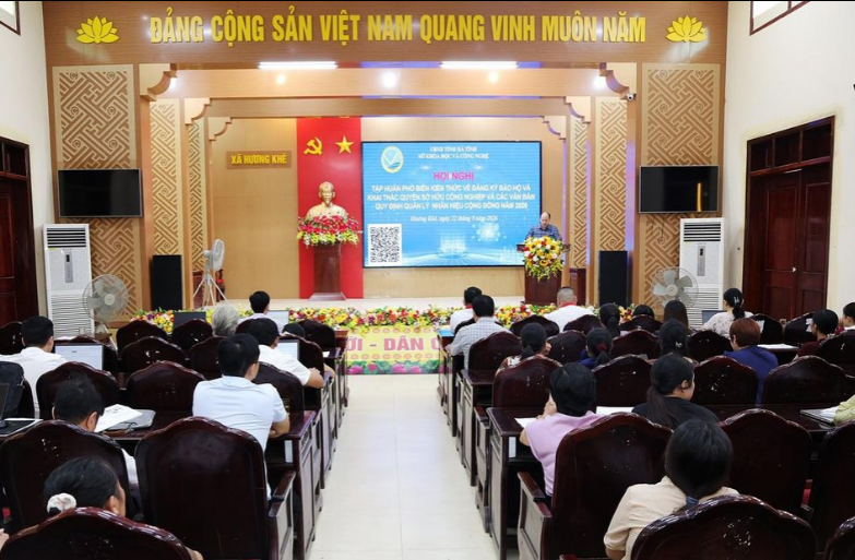 Hà Tĩnh tập huấn sở hữu trí tuệ cho các chủ thể OCOP Hà Tĩnh tập huấn sở hữu trí tuệ cho các chủ thể OCOP